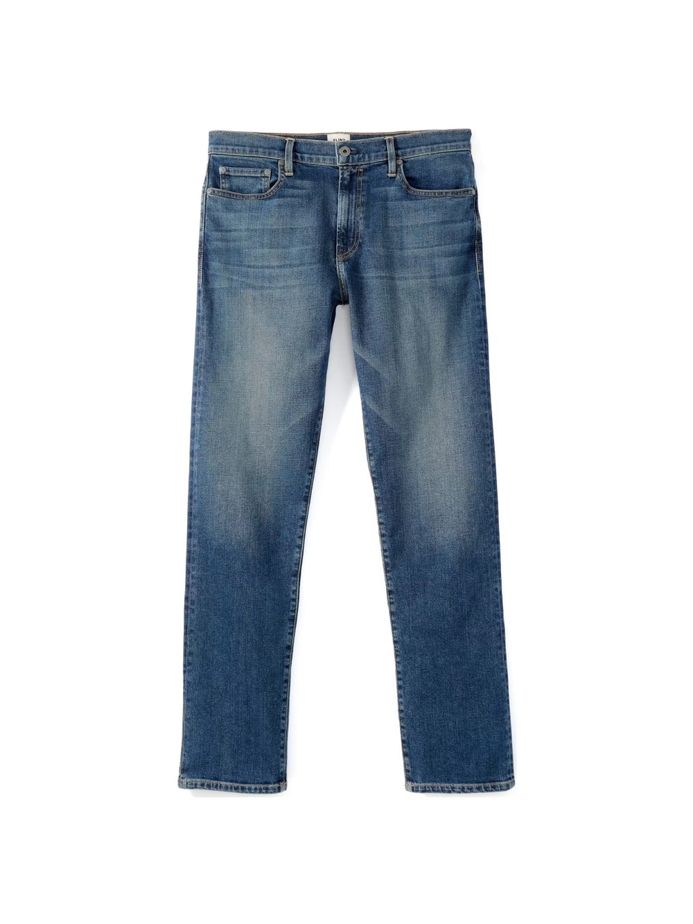 Flint and Tinder Men’s Straight Fit Light Wash Stretch Jeans Size 38x34